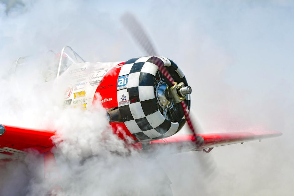 A high-performance aircraft engine, symbolizing turbocharged financial growth